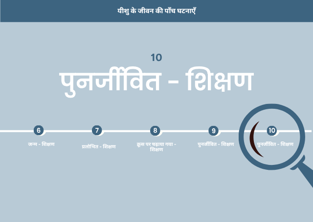 10. पुनर्जीवित - शिक्षण